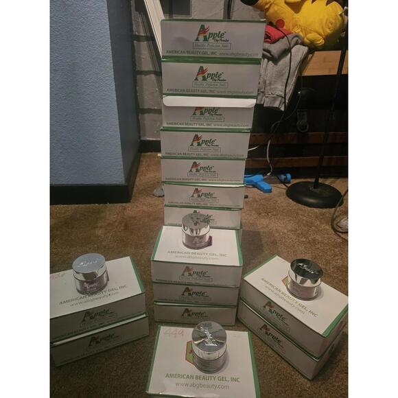 Apple Nail dip Powder Lot